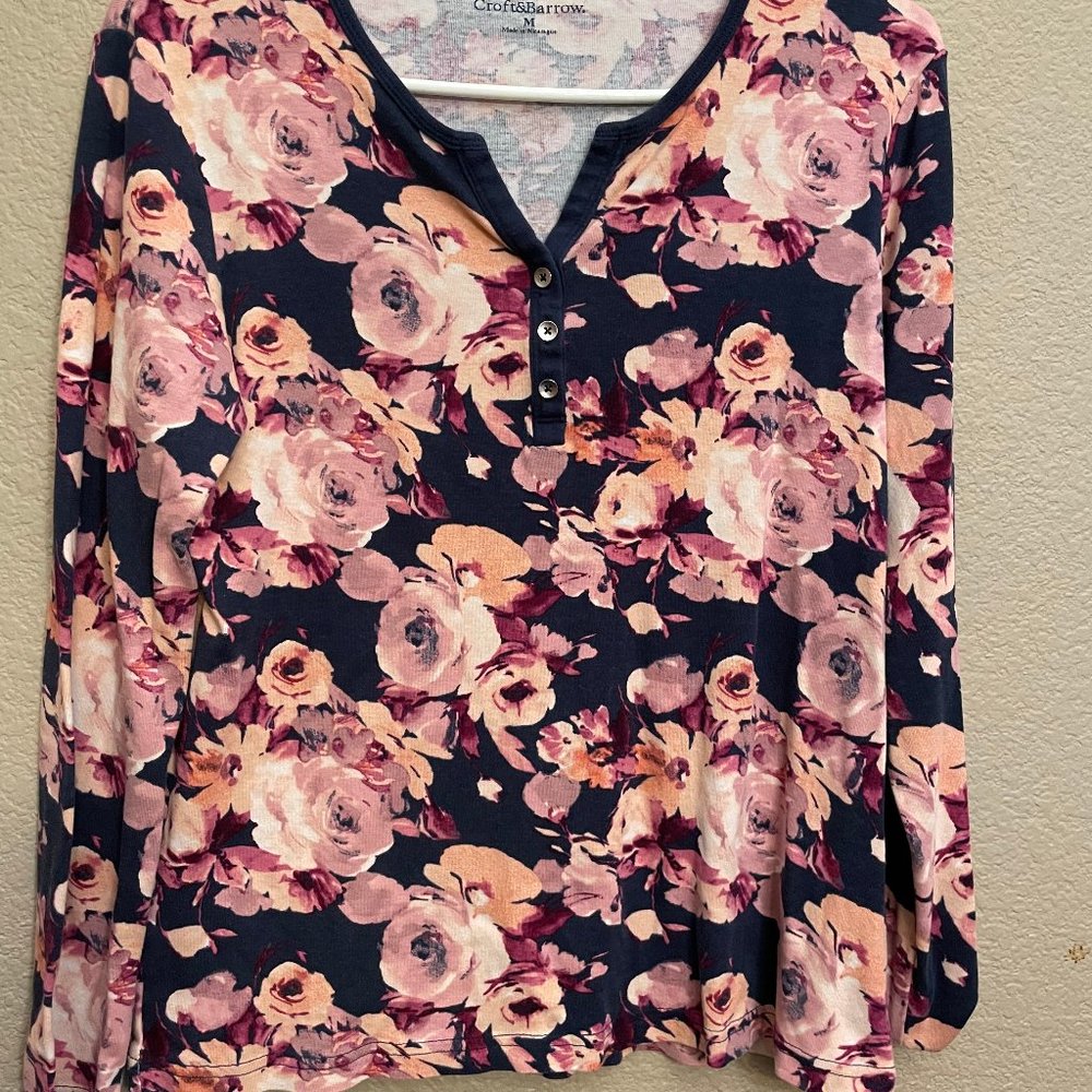 Floral full-sleeve shirt